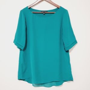 3/$20 Banana Republic Womens M Green Shear Blouse